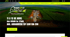 Desktop Screenshot of expoforest.com.br